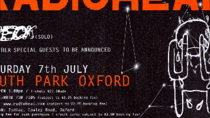 Radiohead - Creep [South Park, Oxford, 7/7/2001]