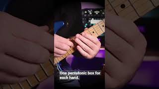 Pentatonic Tapping, one box each hand. From the new book.