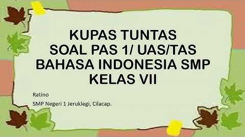 Tentukan alasan teks tersebut dapat dikelompokkan sebagai teks prosedur