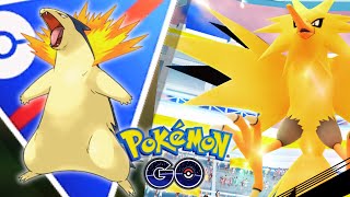 Zapdos Raids 🙏 | *NEW* Shadow Typhlosion Great League Battles ✌️ | Pokémon Go Live #pokemongo #gbl