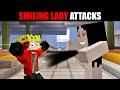 SMILING LADY Attacked Us in Minecraft | Part 3 | Minecraft Haunted Horror Story in Hindi.
