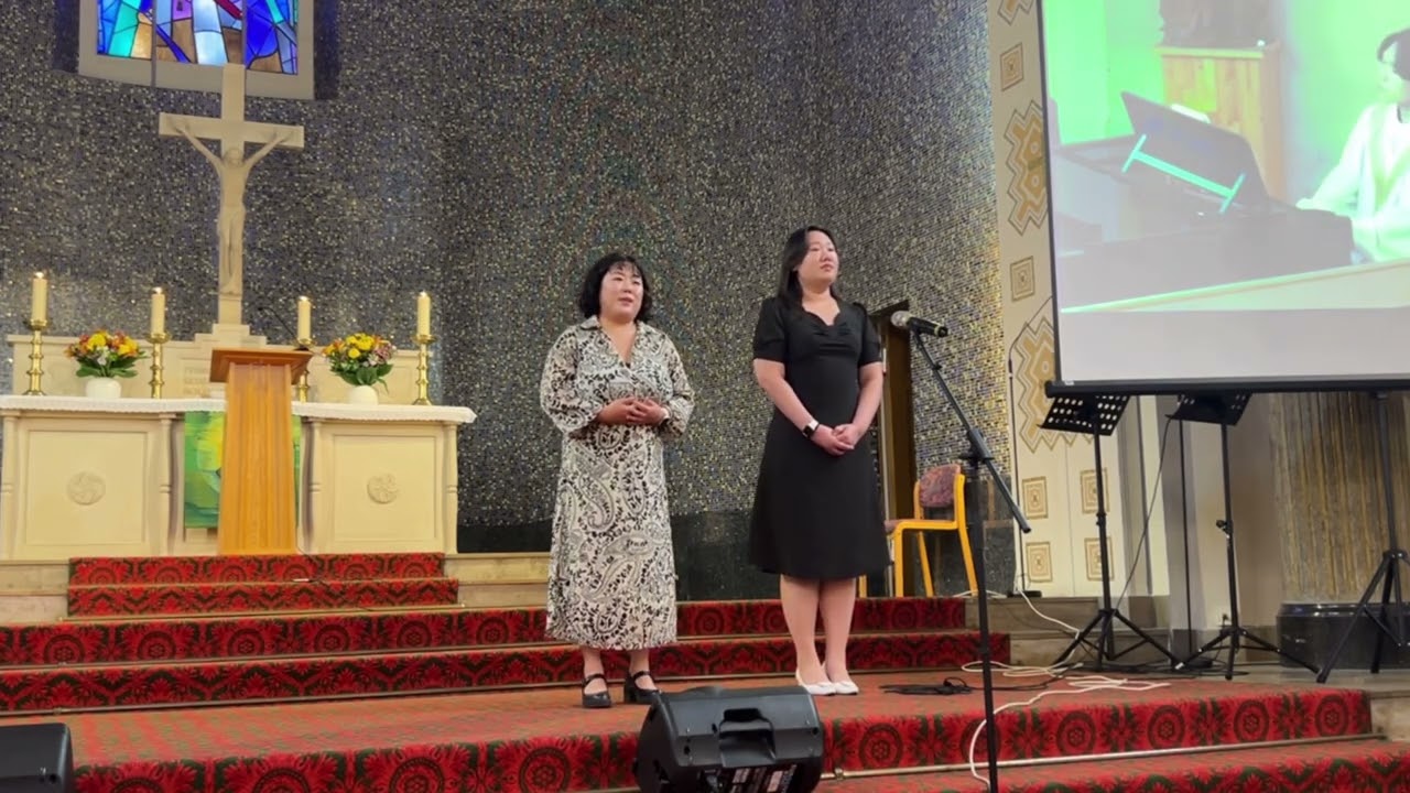 아 하나님의 은혜로(강샤론 곡) - 소프라노 이하경, 김예인 | 주일예배 봉헌송