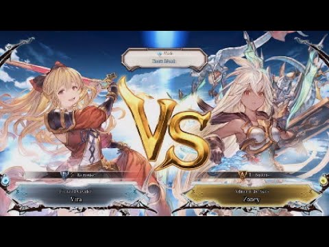 Granblue Fantasy Versus Vira (Kyrosuke) vs Zooey (Buttons)