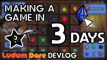 Making a game in 3 days! | Ludum Dare 51 Devlog