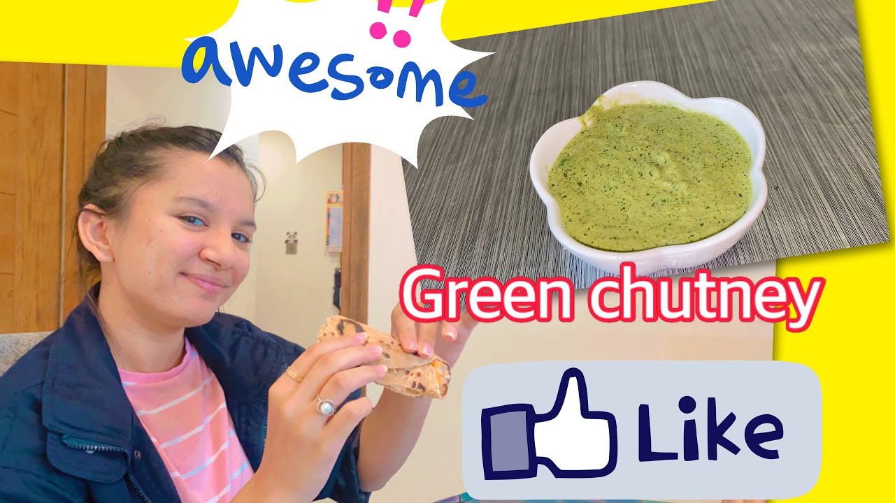 Green chutney recipe /dhaniya chutneykitchenhacks chutney 