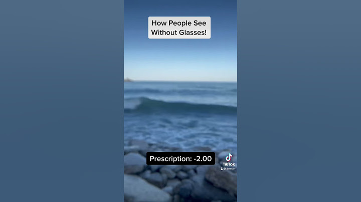 How People See Without Glasses! (Nearsighted/myopia) #shorts