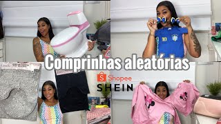 COMPRINHA ALEATÓRIAS NA SHOPEE E NA SHEIN ✨ Copa do mundo| mãe e filha e muito mais…