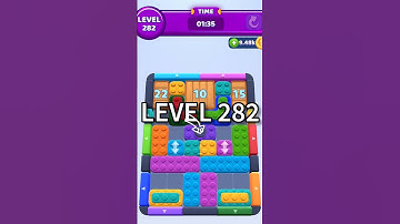 Color Block Jam 282.  #gaming #gamewalkthrough #gametips