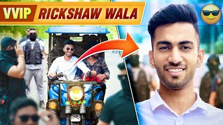 Rickshaw Driver with Bodyguards in Public- Insane Public Reactions😂 by Andy Gujjar 31,905 views 10 months ago 12 minutes, 20 seconds