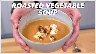 'Clean Out The Fridge' Masala Roasted Vegetable Soup Recipe - Glen And Friends Cooking