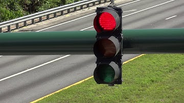Royalty Free Traffic Light Stock Video Footage