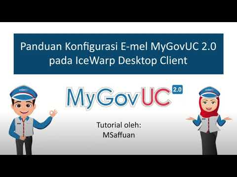 Panduan Konfigurasi E-mel MyGovUC 2.0 pada IceWarp Desktop Client (Trial)