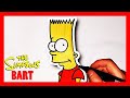 HOW TO DRAW BART SIMPSON EASY STEP BY STEP