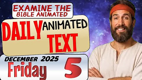 JW DAILY ANIMATED TEXT 🔵 TO KNOW THAT I AM JEHOVAH✅ EXAMINE THE BIBLE ANIMATED