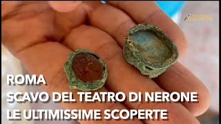 Scavi del Teatro di Nerone a Roma, le ultime scoperte archeologiche - Seconda Parte