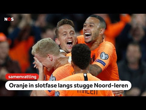 Oranje komt met de schrik vrij | samenvatting Nederland - Noord-Ierland | EK-kwalificatie 2020