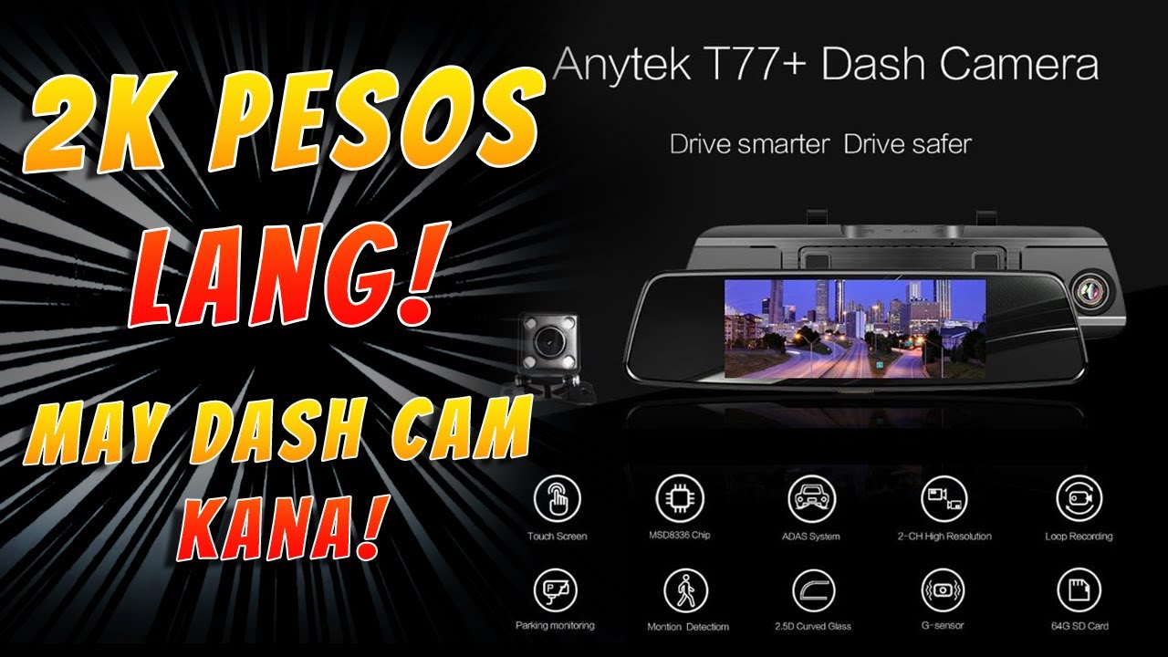 Download Anytek T77 Dash Camera Unboxing and Installation