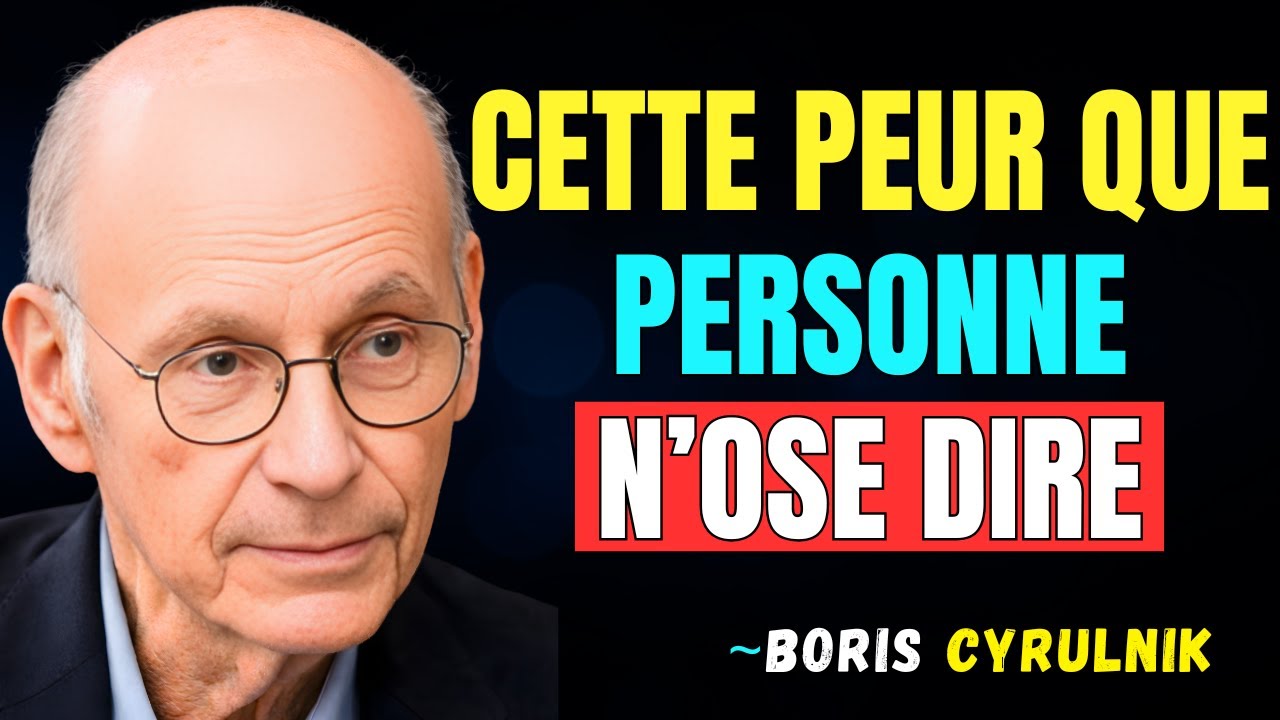 Vieillir fait peur… jusqu’à ce que tu comprennes ces 6 vérités | Boris Cyrulnik