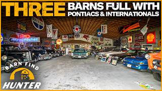 A Pontiac From Every Decade & Rare International Trucks Tucked Away In Barns | Barn Find Hunter