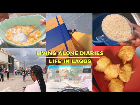 LIVING ALONE DIARIES | LIFE IN LAGOS, NIGERIA🥺| DAILY VLOG