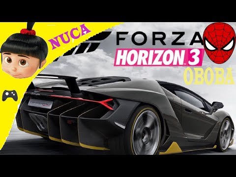 Forza Horizon 3 ❤️ ქართულად OBOBA და NUCA პირველად ვთამაშობ დატესტვა რაა