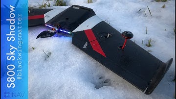 S800 Sky Shadow - iNav Winter cruise (we send greetings)