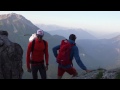 Red Bull X-Alps 2015: Paul Guschlbauer (AUT1) flies at dawn