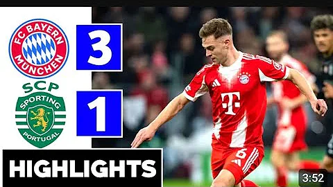 BAYERN 3-1 SPORTING CP — KARL’s Wonderful GOAL + GNABRY STRIKE & TAH FINISH | UCL FULL MATCH 