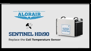 Replace the Coil Temperature Sensor