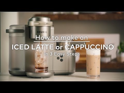 How To Make Iced Coffee With A Keurig K-Elite – TheCommonsCafe
