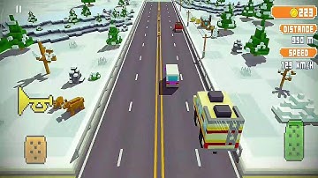 Blocky Highway - Traffic Racing Walkthrough Gameplay Android,ios Part 03