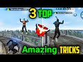 Free Fire Top 3 Awesome Tricks |Surprise Your Enemy Latest Amazing Tricks | Garena Free Fire