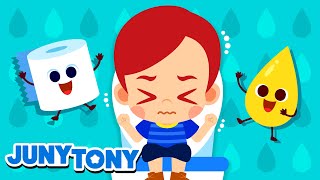 Buang Air Besar di Pispot | Si Potty 🚽 | Kebiasaan Baik | JunyTony Bahasa Indonesia