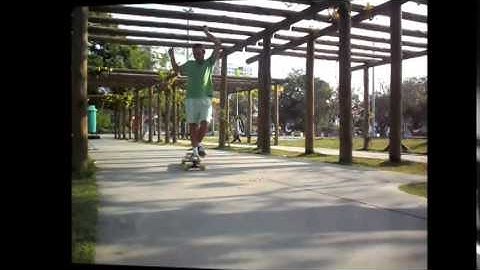 180 Step to Backwards 180 Step - Longboard trick tip tutorial