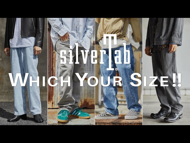 どれを選ぶ？】シルエットで選ぶデニム！LEVI'S シルバータブ - YouTube