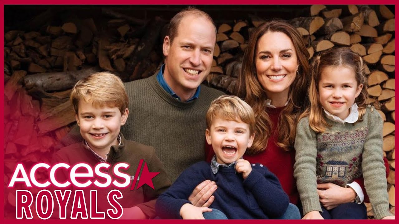 Kate Middleton, Prince William & Kids Beam In 2020 Xmas Card