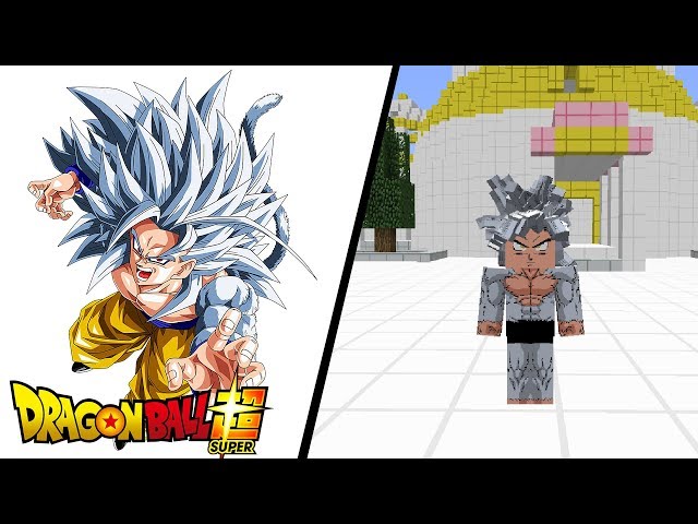 Dragon Block C, GOKU SSJ5, Super Saiyajin 5! Minecraft Dragon Ball