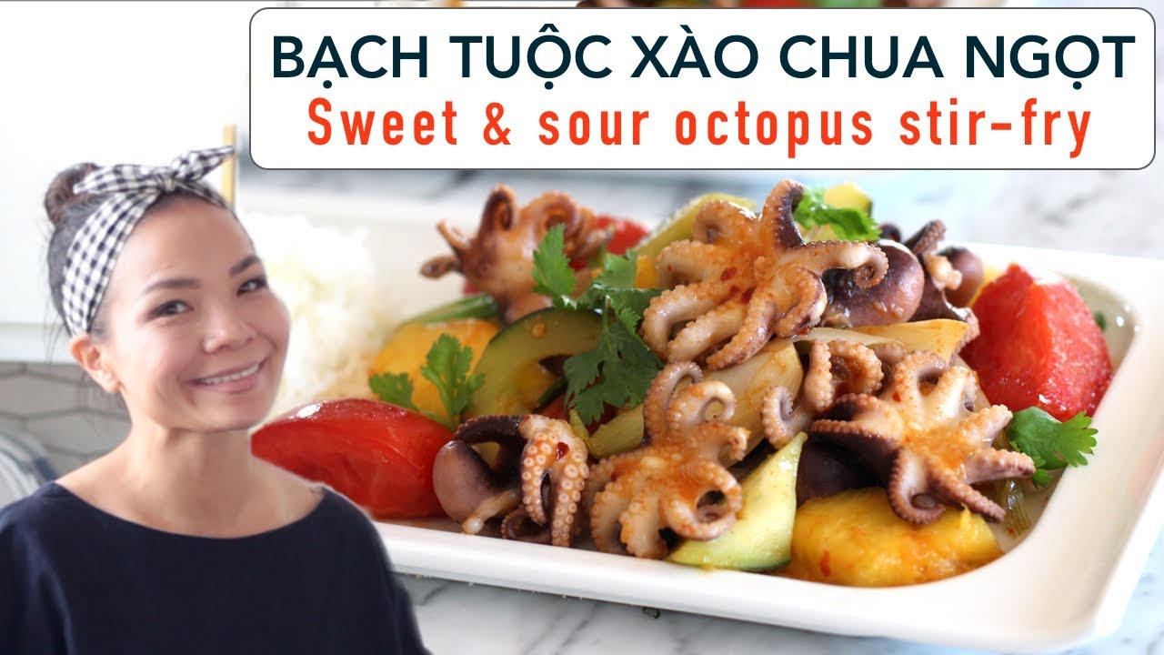 Bí quyết làm bạch tuộc giòn. Mẹo làm sạch bạch tuộc. - youtube