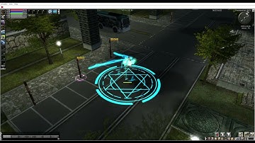 Ran Online Dex Archer Blue Skill Effects