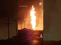 Flames shoot over 500 feet into the air after gas pipeline explosion in oklahoma abcnews