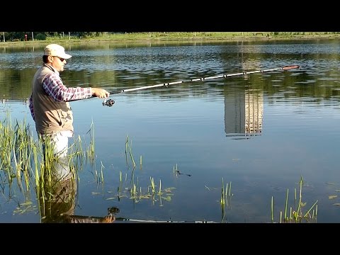 летняя рыбалка на боковой кивок с мормышкой