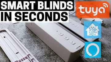 Zemismart Updated Tuya WiFi Blind Motor (Unbox/Setup/Review/Home Assistant)