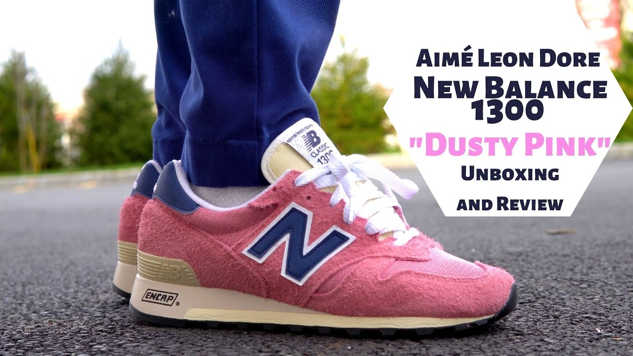 BEFORE THE RELEASE DATE: Aimé Leon Dore x New Balance 1300 Unboxing ...