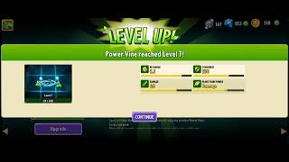 Level Up Missile toe, Power vine and Iceweed