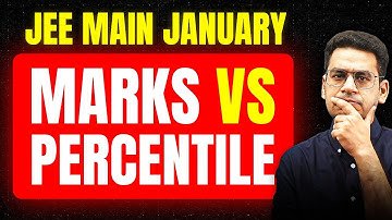 Marks vs Percentile in JEE Main 2025 January | MathonGo | Anup sir