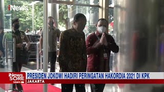 Presiden Jokowi Hadiri Peringatan Hakordia 2021 di KPK #iNewsSore 09/12