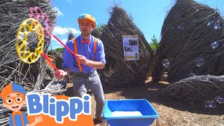 Blippi Visits a Science Museum | Kids Fun &amp; Educational Cartoons | Moonbug Play and Learn