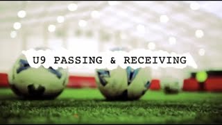 soccer drills passing receiving