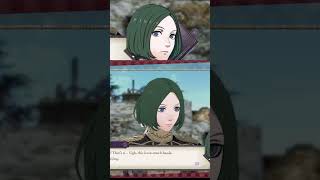 Girl throw hands and instantly regrets it!!  #fe16  #fireemblemthreehouses #bernadetta #linhardt
