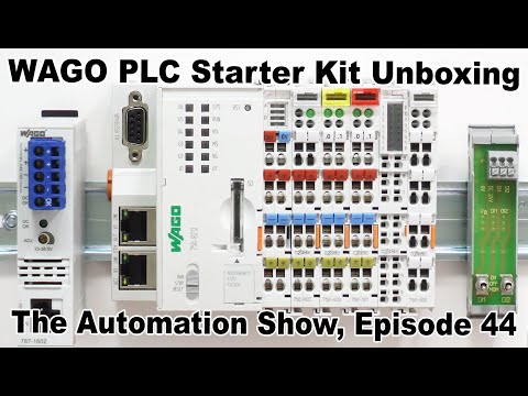 WAGO PLC Starter Kit Unboxing and Setup